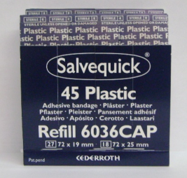 Salvequick Kit de Remplissage (plast.) 45un
